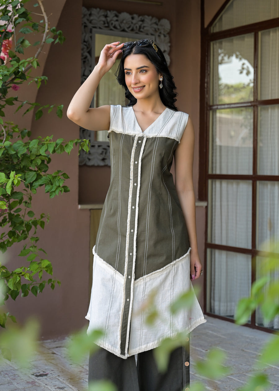Olive Muse Co-ord Set